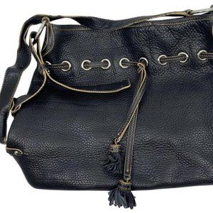 Cole Haan Black Leather Crossbody Bag